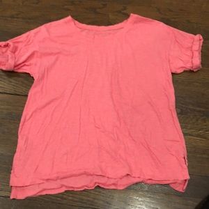 Loft coral shirt